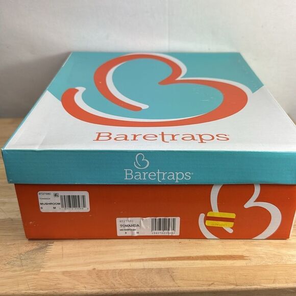 Baretraps Towanda Lug Sole Booties- Mushroom- Size 9 M- NEW - Picture 7 of 8
